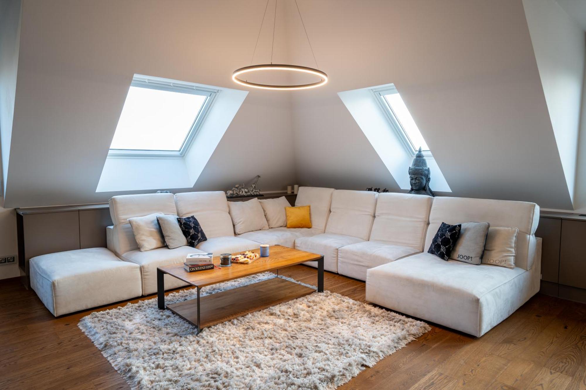 Luxury Rooftop Appartment With Fantastic Views Praga Exterior foto